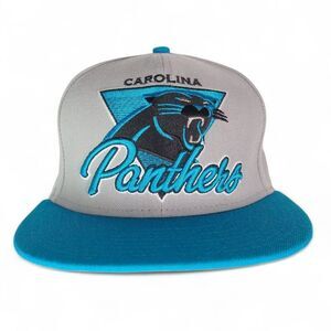 New Era 9FIFTY Carolina Panthers Football‎ Snapback Hat Light Grey / Blue OS